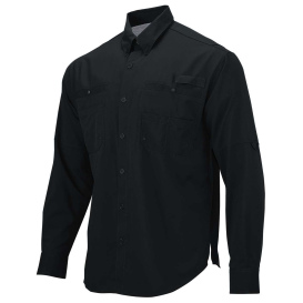 Paragon 702 Kitty Hawk Performance Long Sleeve Fishing Shirt - Black