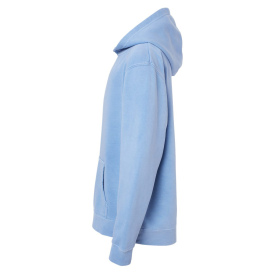 Independent Trading Co. PRM1500Y Youth Midweight Pigment-Dyed Hooded Sweatshirt - Pigment Light Blue
