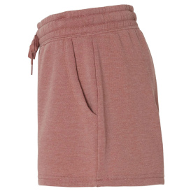 Independent Trading Co. PRM20SRT Women\'s Lightweight California Wave Wash Sweatshorts - Dusty Rose