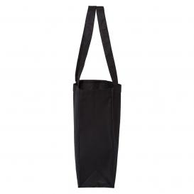 Q-Tees Q1000 12L Gussetted Shopping Bag - Black