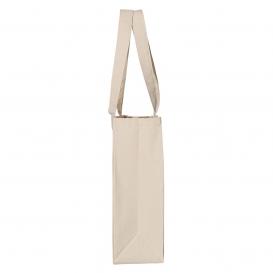 Q-Tees Q1000 12L Gussetted Shopping Bag - Natural