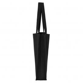 Q-Tees Q125300 14L Shopping Bag - Black