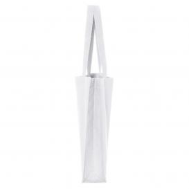 Q-Tees Q125300 14L Shopping Bag - White