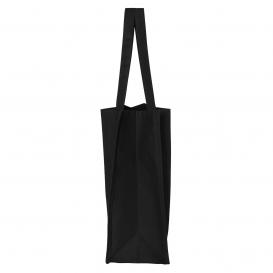 Q-Tees Q125400 27L Jumbo Shopping Bag - Black