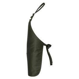 Q-Tees Q4250 Full-Length Apron with Pouch Pocket - Forest