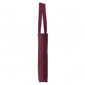 Q-Tees QTBG 12L Economical Tote - Maroon