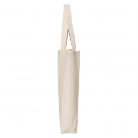 Q-Tees QTBG 12L Economical Tote - Natural