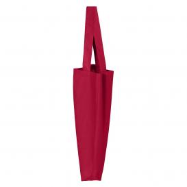 Q-Tees QTBG 12L Economical Tote - Red