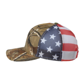Kati S700M Printed Mesh Trucker Cap - All Purpose/USA Flag