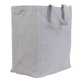 Q-Tees S900 Sustainable Grocery Bag - Steel Grey