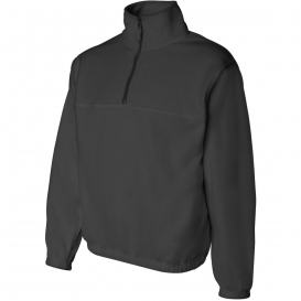 Sierra Pacific 3051 Quarter-Zip Fleece Pullover - Charcoal