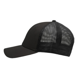 Sportsman SP1450 Traditional Lo-Pro Mesh Back Trucker Fit Cap - Chino Charcoal/Black