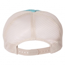 Sportsman SP510 Pigment-Dyed Trucker Cap - Aqua/Stone
