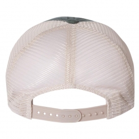 Sportsman SP510 Pigment-Dyed Trucker Cap - Forest/Stone