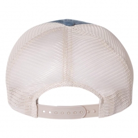 Sportsman SP510 Pigment-Dyed Trucker Cap - Navy/Stone
