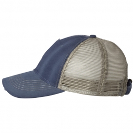Sportsman 3150 Bounty Dirty-Washed Mesh Cap - Navy/Khaki