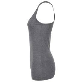 Tultex 190 Women\'s Racerback Tank Top - Heather Charcoal