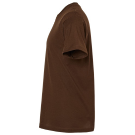 Tultex 202 Unisex Fine Jersey T-Shirt - Brown