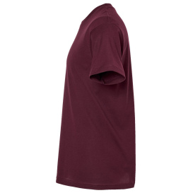 Tultex 202 Unisex Fine Jersey T-Shirt - Burgundy