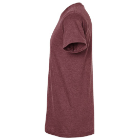 Tultex 202 Unisex Fine Jersey T-Shirt - Heather Burgundy