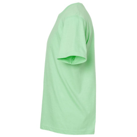 Tultex 202 Unisex Fine Jersey T-Shirt - Heather Neo Mint