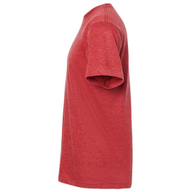 Tultex 202 Unisex Fine Jersey T-Shirt - Heather Red