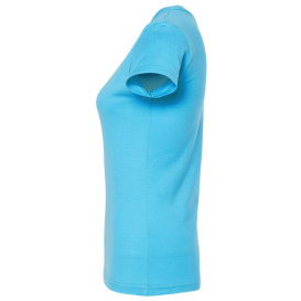 Tultex 213 Women\'s Slim Fit Fine Jersey T-Shirt - Aqua