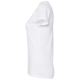 Tultex 213 Women\'s Slim Fit Fine Jersey T-Shirt - White