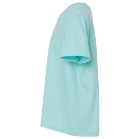 Tultex 235 Youth Fine Jersey T-Shirt - Heather Purist Blue