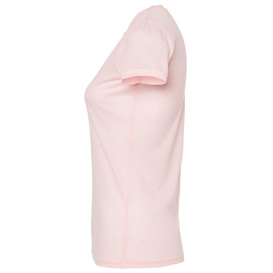Tultex 240 Women\'s Poly-Rich Slim Fit T-Shirt - Heather Pink