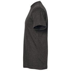 Tultex 241 Unisex Poly-Rich T-Shirt - Heather Graphite