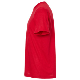 Tultex 241 Unisex Poly-Rich T-Shirt - Red