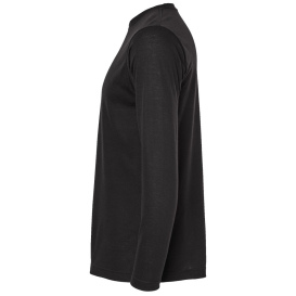Tultex 242 Unisex Poly-Rich Long Sleeve T-Shirt - Black
