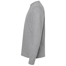 Tultex 242 Unisex Poly-Rich Long Sleeve T-Shirt - Heather Grey