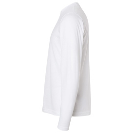 Tultex 242 Unisex Poly-Rich Long Sleeve T-Shirt - White