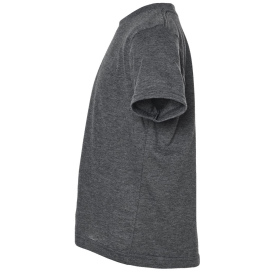 Tultex 265 Youth Poly-Rich T-Shirt - Heather Charcoal