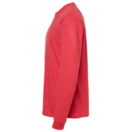Tultex 291 Unisex Jersey Long Sleeve T-Shirt - Heather Red