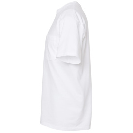 Tultex 293 Unisex Heavyweight Pocket T-Shirt - White