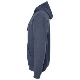 Tultex 320 Unisex Fleece Hooded Sweatshirt - Heather Denim