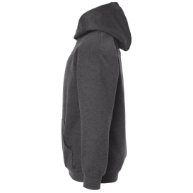 Tultex 320Y Youth Hooded Sweatshirt - Heather Charcoal