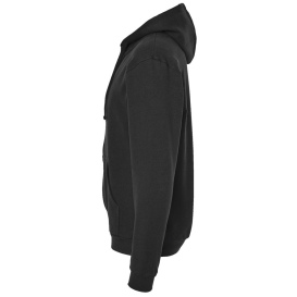 Tultex 331 Unisex Full-Zip Hooded Sweatshirt - Black