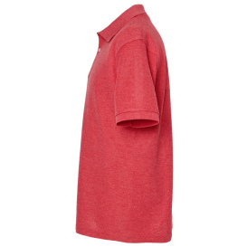 Tultex 400 Unisex 50/50 Sport Polo - Heather Red