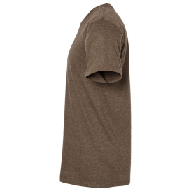 Tultex 541 Unisex Premium Cotton Blend T-Shirt - Brown Heather
