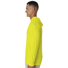 Team 365 TT41 Men\'s Zone Performance Hoodie - Safety Yellow