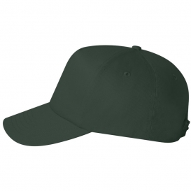 Valucap 8869 Five-Panel Twill Cap - Forest