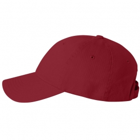 Valucap VC300A Adult Bio-Washed Classic Dad's Cap - Cardinal