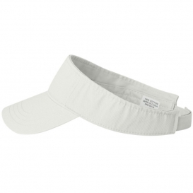Valucap VC500 Bio-Washed Visor - White