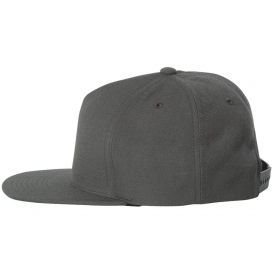 YP Classics 5089M Classics Wool Blend Snapback Cap - Dark Grey