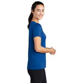 Sport-Tek LST420 Ladies Posi-UV Pro Scoop Neck Tee - True Royal