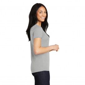 Sport-Tek LST450 Ladies PosiCharge Competitor Cotton Touch Tee - Silver